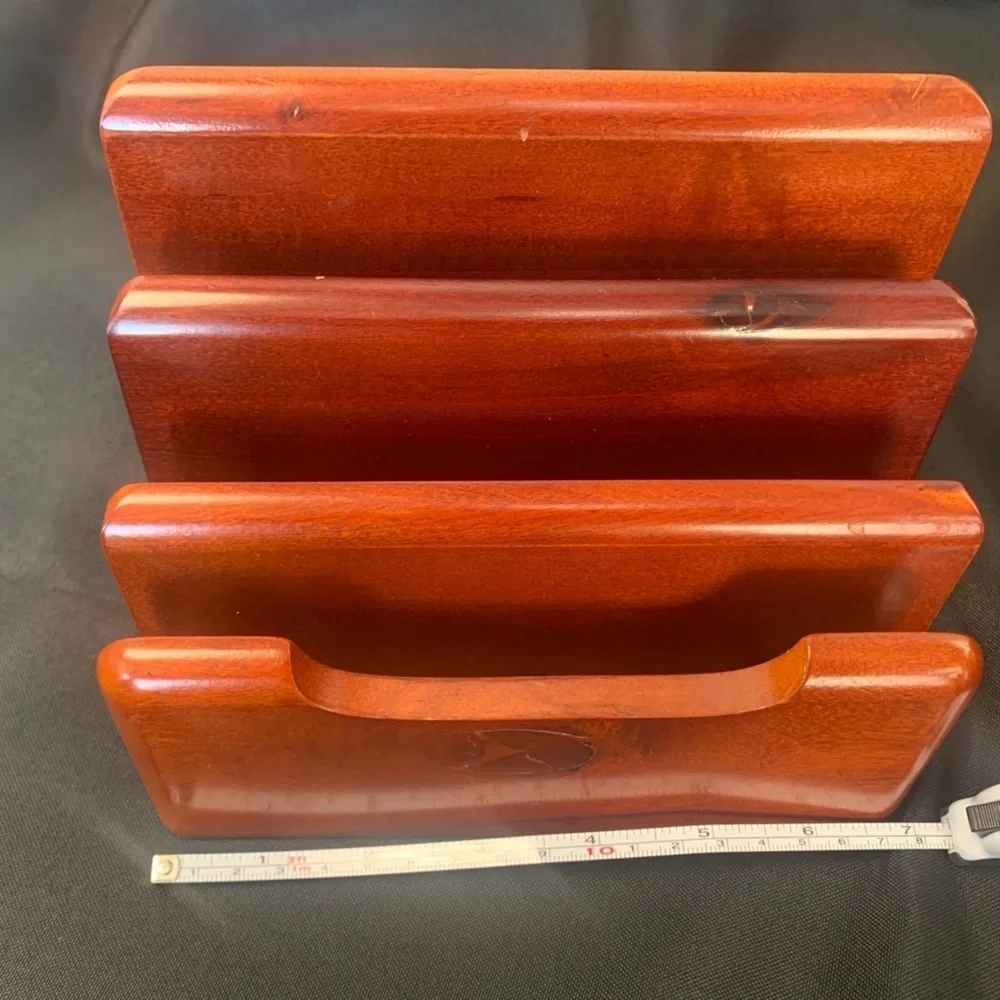 Eldon Solid Wood Desk Accessories, Pencil holder &